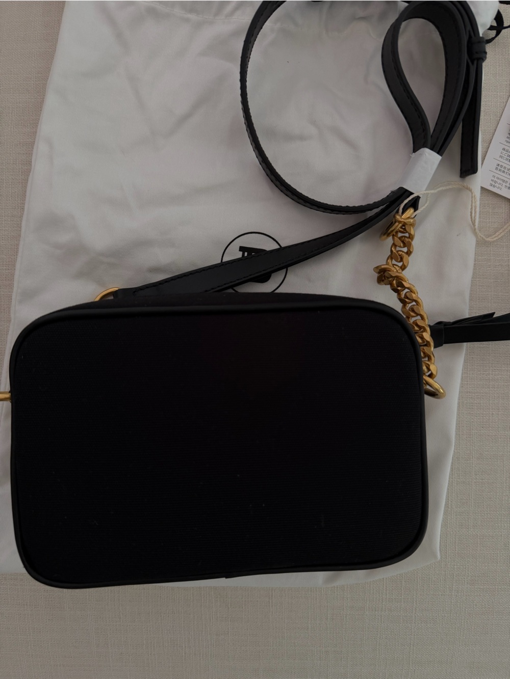 Balmain crossbody camera bag black NWT - Picture 6 of 10